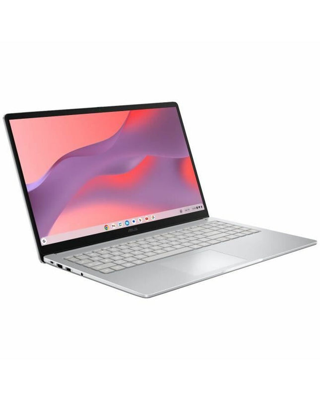 Asus laptop with calculator app open, showing a sleek design and keyboard, used for calculations and productivity.