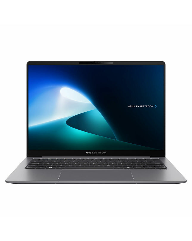 Asus 14-inch laptop with Intel Core Ultra 5, 16GB RAM, 512GB SSD, Qwerty Spanish keyboard, sleek and portable design.