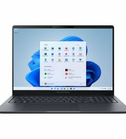 Asus 16-inch laptop with Intel Core Ultra 5 225H processor, 16GB RAM and 512GB SSD, shown from a front angle.