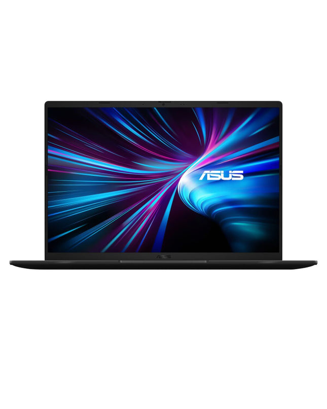 Asus 16-inch laptop with 16GB RAM, 512GB SSD, Nvidia GeForce RTX 4050 graphics, sleek design with keyboard and screen visible