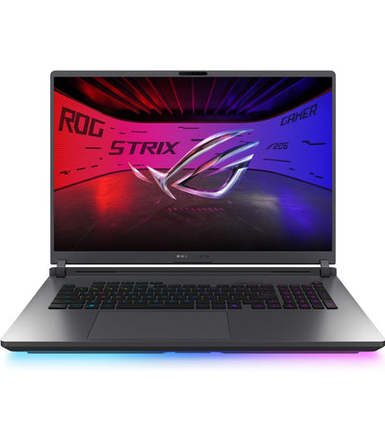 Asus ROG Strix G18 G815LP-S9034 gaming laptop with 17-inch display, Intel Core i9, 32GB RAM, 1TB SSD, Nvidia RTX 5070, QWERTY keyboard