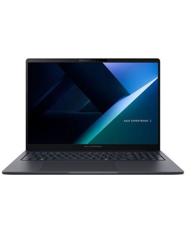 Asus Laptop 90NX08N1-M00RC0 with 16-inch display, Intel Core Ultra 5, 16GB RAM, and 512GB SSD, shown from a front angle.