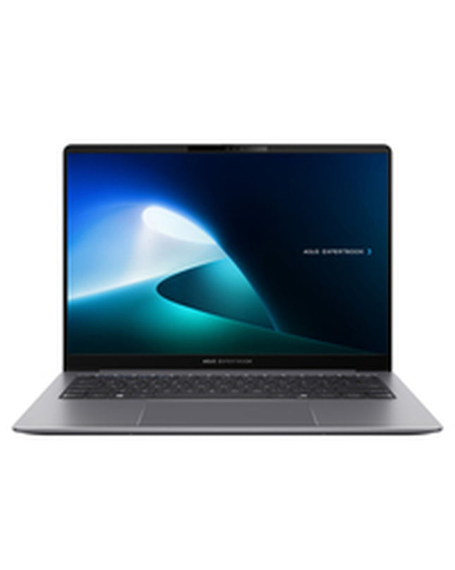 Asus laptop with 14-inch screen, Intel Core Ultra 5 processor, 16GB RAM, 512GB SSD, QWERTY Spanish keyboard, model 90NX0861-M019N0.