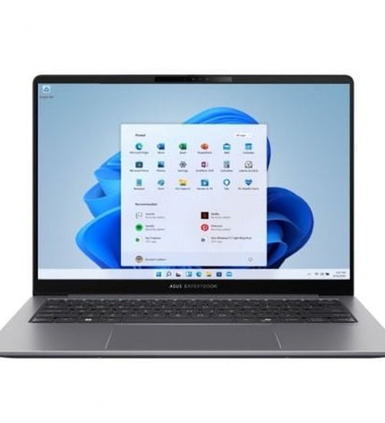Asus Laptop 90NX0861-M019N0 with 14-inch display, Intel Core Ultra 5, 16GB RAM, 512GB SSD, QWERTY Spanish keyboard.