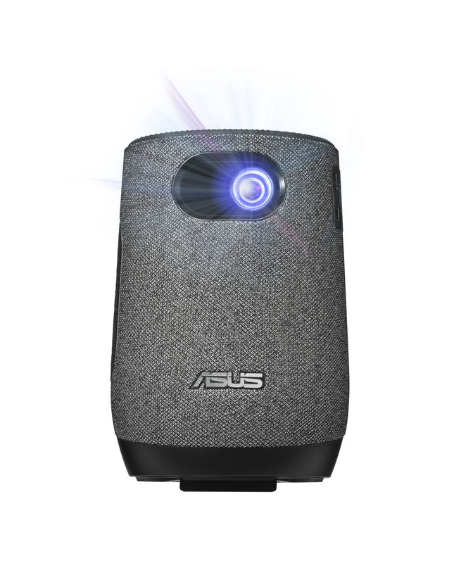 Asus 90LJ00E5-B00070 projector displaying a bright image, ideal for home cinema and video entertainment in electronics and TV setup.