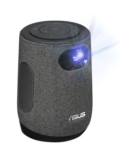 Asus projector 90LJ00E5-B00070 displaying a bright image, suitable for home theater and video entertainment, with 300 lumens brightness.