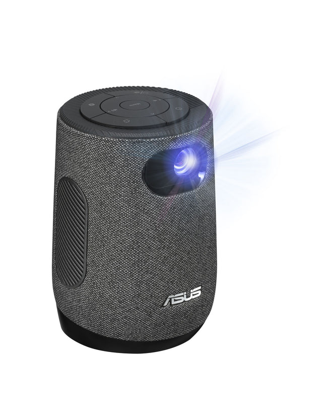 Asus projector 90LJ00E5-B00070 displaying a bright image, suitable for home theater and video entertainment, with 300 lumens brightness.