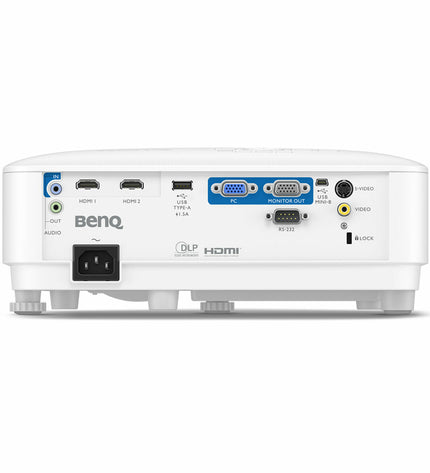 BenQ MW560 WXGA projector displaying a bright image, ideal for home theater and electronic entertainment setups.