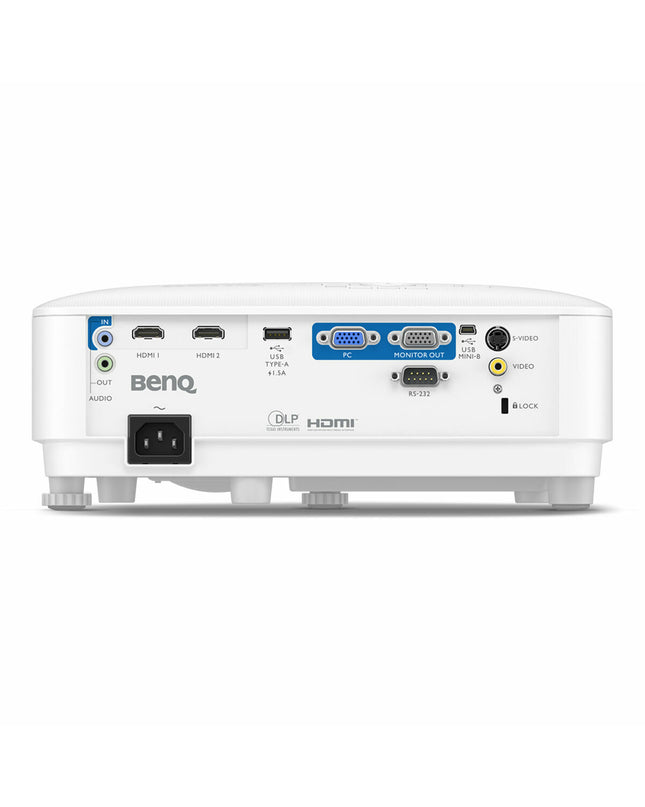 BenQ MW560 WXGA projector displaying a bright image, ideal for home theater and electronic entertainment setups.