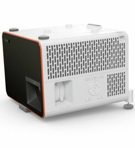 BenQ X3100I projector showing bright, detailed image with 3300 lumens in a home entertainment setup.