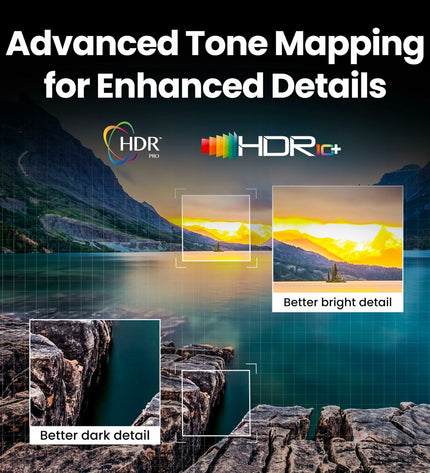 BenQ projector displaying a vivid full HD 3840x2160 image, ideal for home theater and entertainment setups.