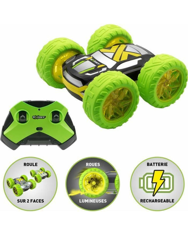 Remote control police car toy by Exost, detailed police vehicle with realistic design for children’s play and imaginative fun.