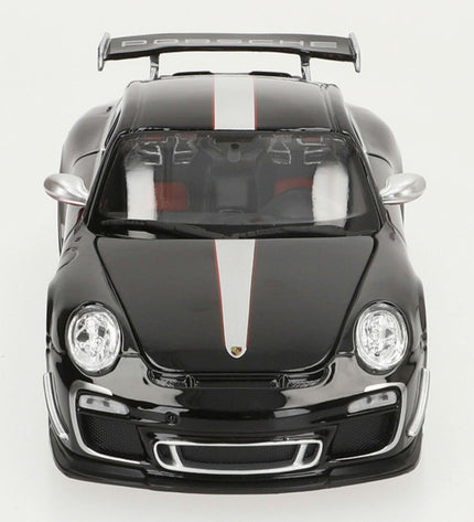 Bburago Porsche GT3 RS 4.0 1:18 scale toy car, detailed miniature sports vehicle for collectors and play.