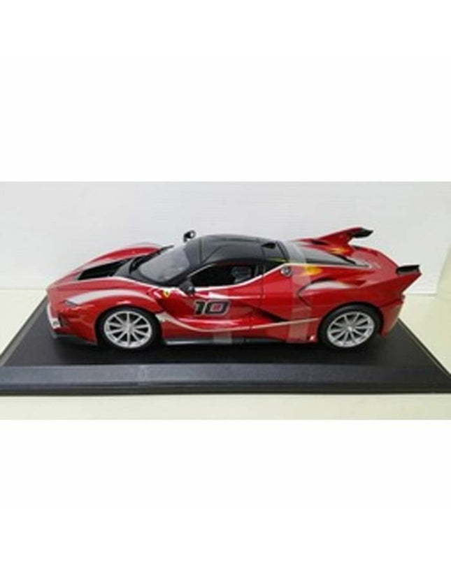 Bburago Ferrari FXX K #10 1:18 scale toy car, detailed miniature vehicle for collectibles and play