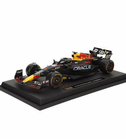 Bburago 1:18 scale Red Bull Racing RB19 F1 car toy, detailed model of Oracle F1 race vehicle for play and display