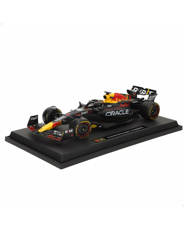 Bburago 1:18 scale Red Bull Racing RB19 F1 car toy, detailed model of Oracle F1 race vehicle for play and display