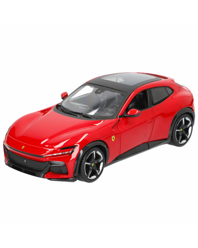 Bburago Ferrari Purosangre 1:24 scale toy model of red Ferrari horse racing car for children and collectors