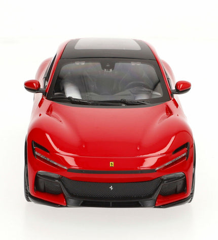 Bburago Ferrari Purosangre 1:24 scale toy model car with detailed red Ferrari design and realistic features.