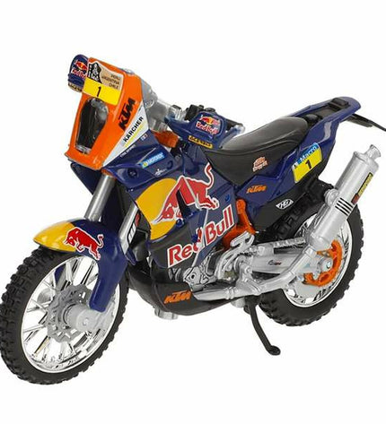 Bburago KTM Cross motorcycle toy in 1:18 scale, detailed miniature vehicle for play and display.