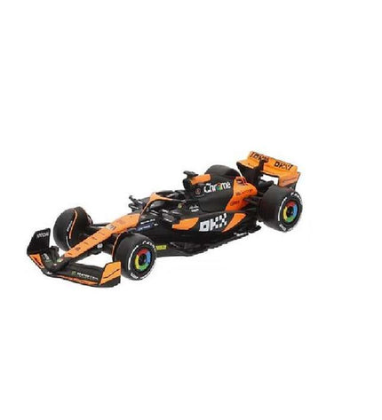 Bburago F1 2024 toy car in 1:43 scale, detailed miniature sports vehicle from the Bburago vehicle collection, front view