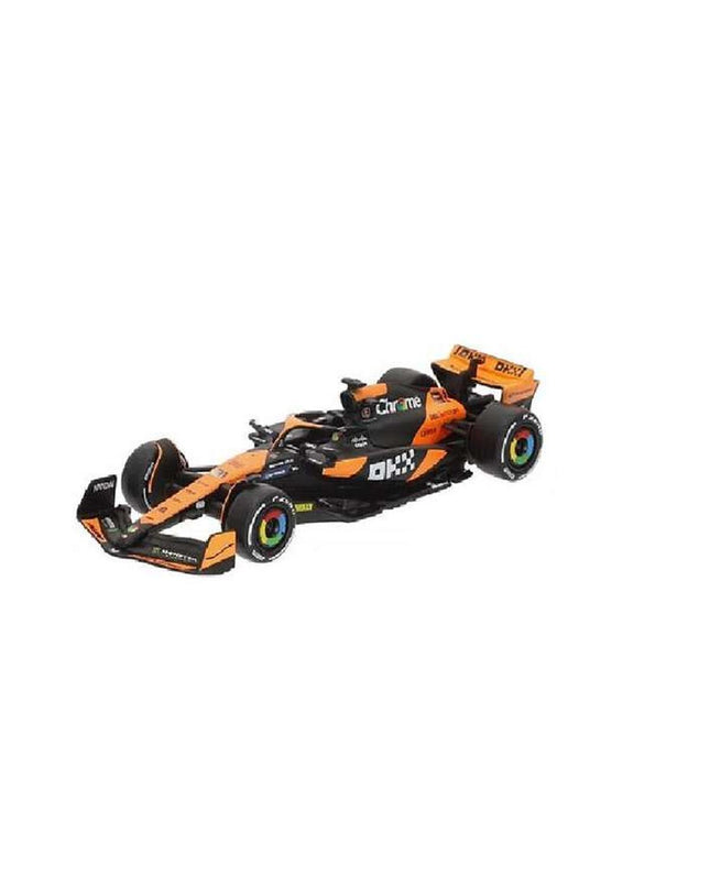 Bburago F1 2024 toy car in 1:43 scale, detailed miniature sports vehicle from the Bburago vehicle collection, front view