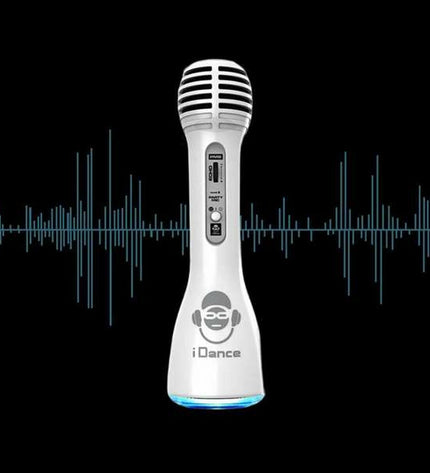 BigBuy Kids karaoke microphone, electronic toy for kids, colorful handheld microphone for singing and performances.