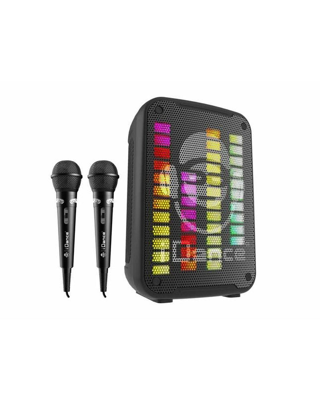 BigBuy Kids karaoke speaker with microphone, colorful electronic toy for kids, perfect for singing and entertainment.