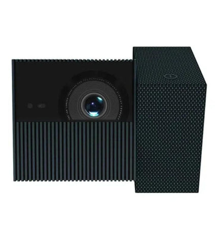 TCL P30D8F-2AOFEU11 FHD projector displaying bright 1920x1080 video with 800 lumens in a home theater setup