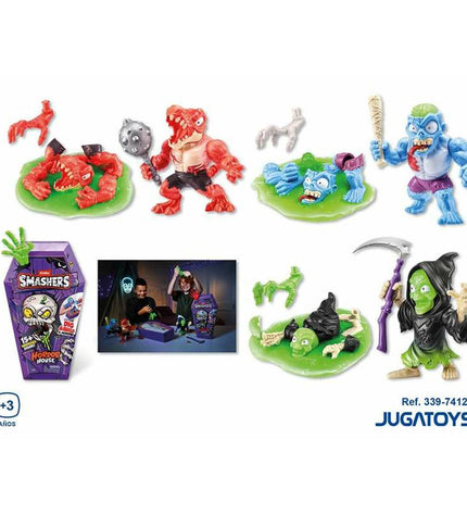 Zuru Smashers Horror House action figure playset, 35 x 15 cm, featuring colorful toy figures and play area for kids.