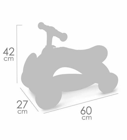 Decuevas Koala ride-on toy for children, featuring a playful design, measuring 60x27x42 cm, suitable for indoor and outdoor play.