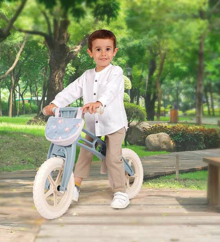 Decuevas Kinderfiets Coco toy bike in vibrant colors, measuring 83x53x38 cm, suitable for outdoor play and kids' sports activities.