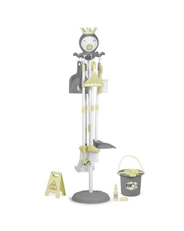 BigBuy Kids Reinig & Opberg Kit Pipo, toy cleaning and storage set in 23x23x100 cm size, designed for imaginative play and organization.