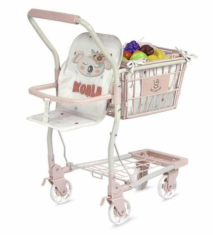 Decuevas Koala toy cart in size 30x50x62 cm, made of playful plastic for children, perfect for imaginative game scenarios.