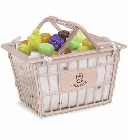 Decuevas Koala shopping cart toy for children, 30 x 50 x 62 cm, in playful design for pretend shopping games