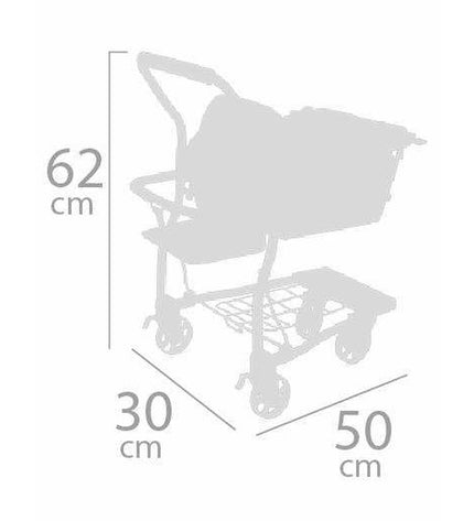 Decuevas Koala shopping cart toy for kids, 30 x 50 x 62 cm, in playful design, part of speelgoed en games imitatie spelletjes collection.