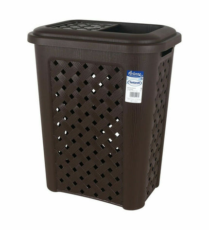 Six Tontarelli Arianna 30L Wengue waste bins for home organization and kitchen storage.