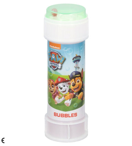 Paw Patrol Bellenblazer 60ml bubble toy with colorful design, 3.8 x 11.5 x 3.8 cm, for outdoor play and fun.