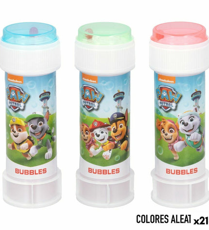 Paw Patrol Bellenblazer 60ml toy with colorful bubbles, compact size, part of outdoor play and games collection.