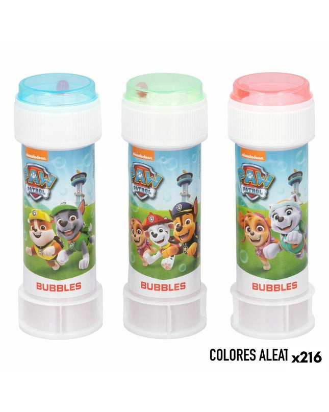 Paw Patrol Bellenblazer 60ml toy with colorful bubbles, compact size, part of outdoor play and games collection.