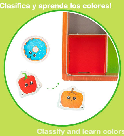 Lisciani Giochi educatief spel met kleurrijke montessorimethode onderdelen, speelgoed en games voor kinderen, 26 cm groot