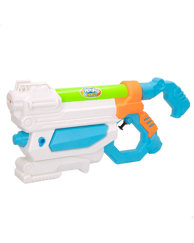 Colorbaby water pistols set, colorful plastic toy water guns for outdoor play, 33.5 x 15.5 x 6 cm, 6 pieces.