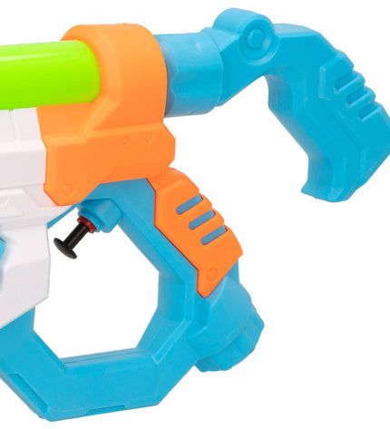 Colorbaby water gun toy set with six colorful water pistols, perfect for outdoor water play, measuring 33.5 x 15.5 x 6 cm each.