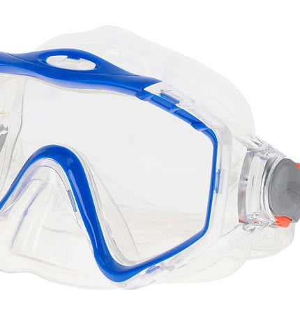 Colorbaby Duikbril set with 12 colorful swimming goggles for water sports and outdoor activities, featuring adjustable straps and clear lenses.