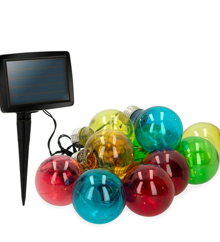Set of six Aktive Bollenslinger LED outdoor decorative lights, 160 x 1 x 5.8 cm for garden illumination and outdoor decor.
