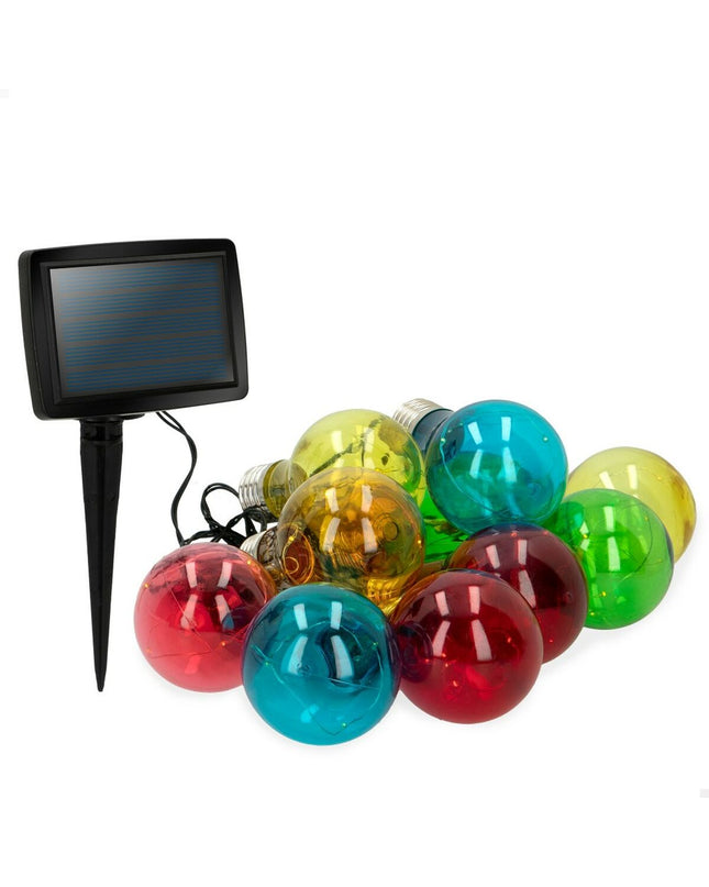 Set of six Aktive Bollenslinger LED outdoor decorative lights, 160 x 1 x 5.8 cm for garden illumination and outdoor decor.