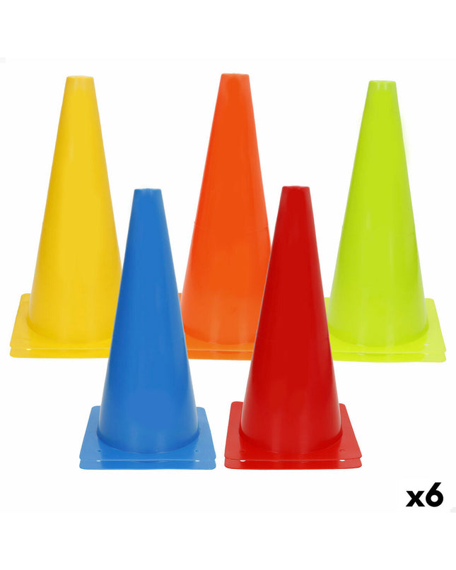 Six Aktive Kegels for sports and outdoor use, designed for football training and agility exercises.