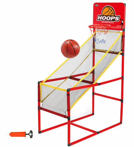 Colorbaby basketball baskets, 41x120x80 cm, set of two for outdoor play, made of durable plastic for sports and recreation.