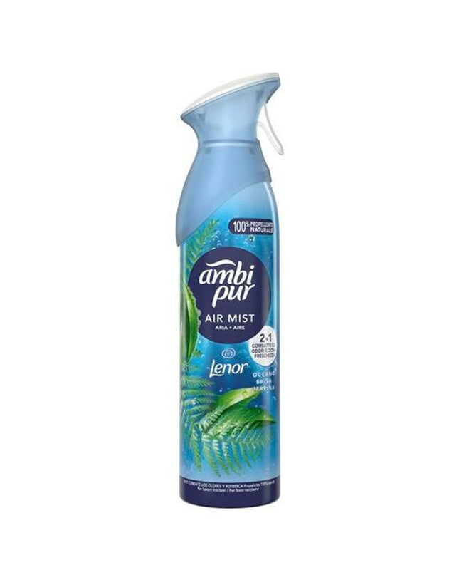 Ambi Pur Zeewind luchtverfrisserspray 185 ml, 8 stuks, huis en koken, huisdecoratie, frisse zeewind geur, spray flacons