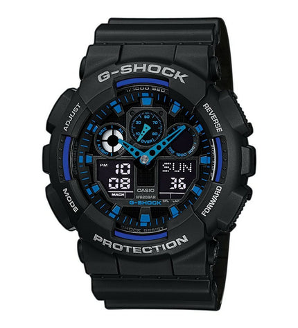Casio G-Shock GS BASIC activity wristband, sport and outdoor electronic device, black band with digital display.