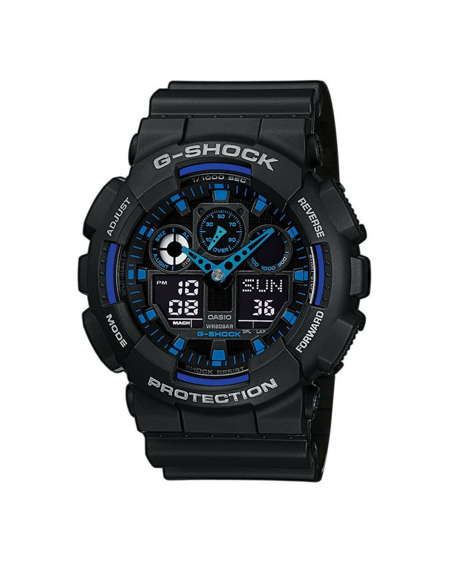 Casio G-Shock GS BASIC activity wristband, sport and outdoor electronic device, black band with digital display.
